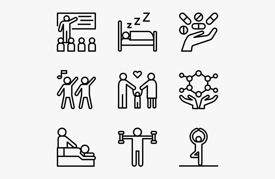 Therapy - Crowdfunding Icon, Transparent Clipart
