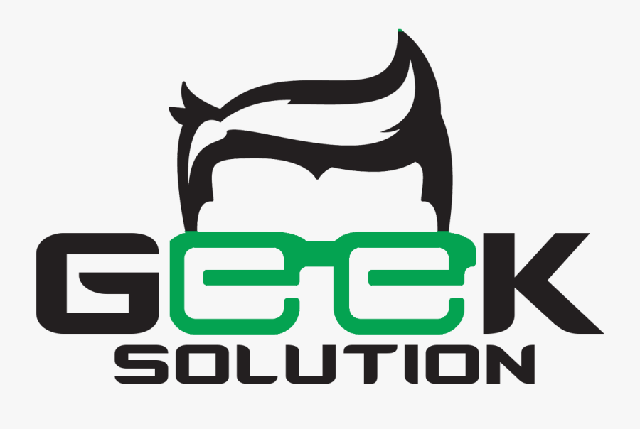 Clip Art Geek Logo - Geek Solution Logo, Transparent Clipart