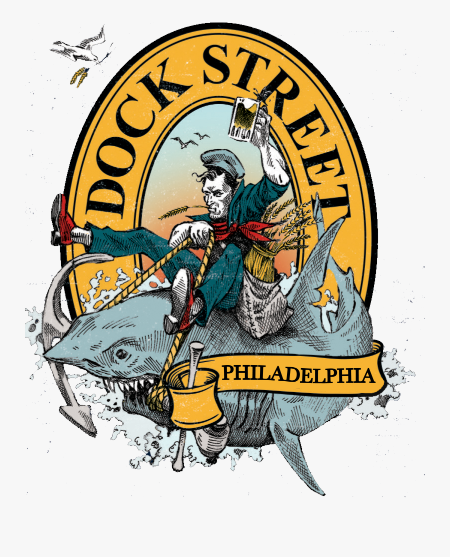 Dock Street Brewery Logo, Transparent Clipart