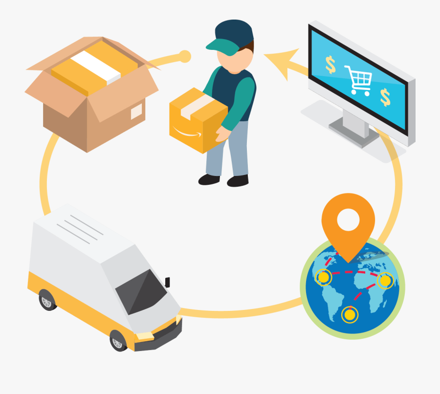 Delivery Pick Up Process, Transparent Clipart