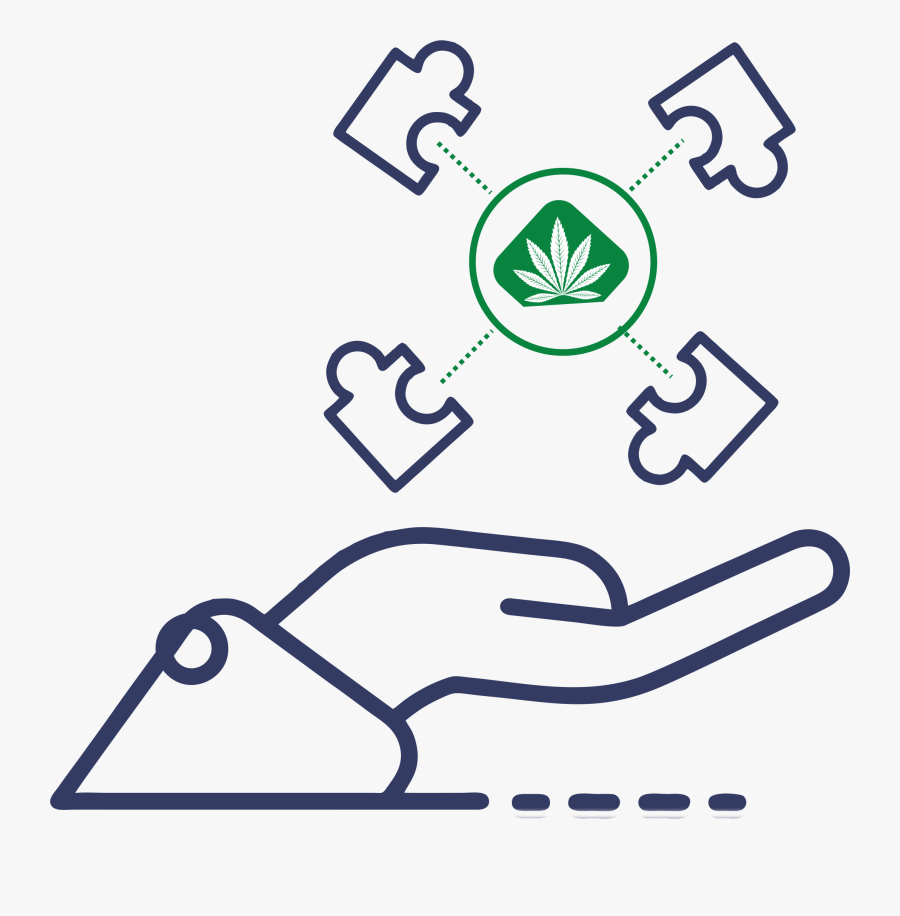 Cannabis Business Seed To Sale Solution - Icon, Transparent Clipart