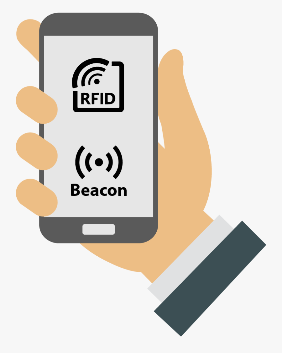 Mobile Beacon - Rfid - Illustration, Transparent Clipart