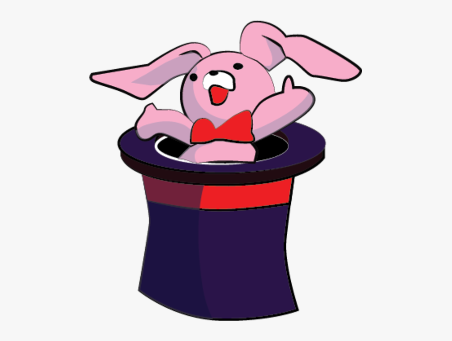 Hat With Rabbit Art, Transparent Clipart