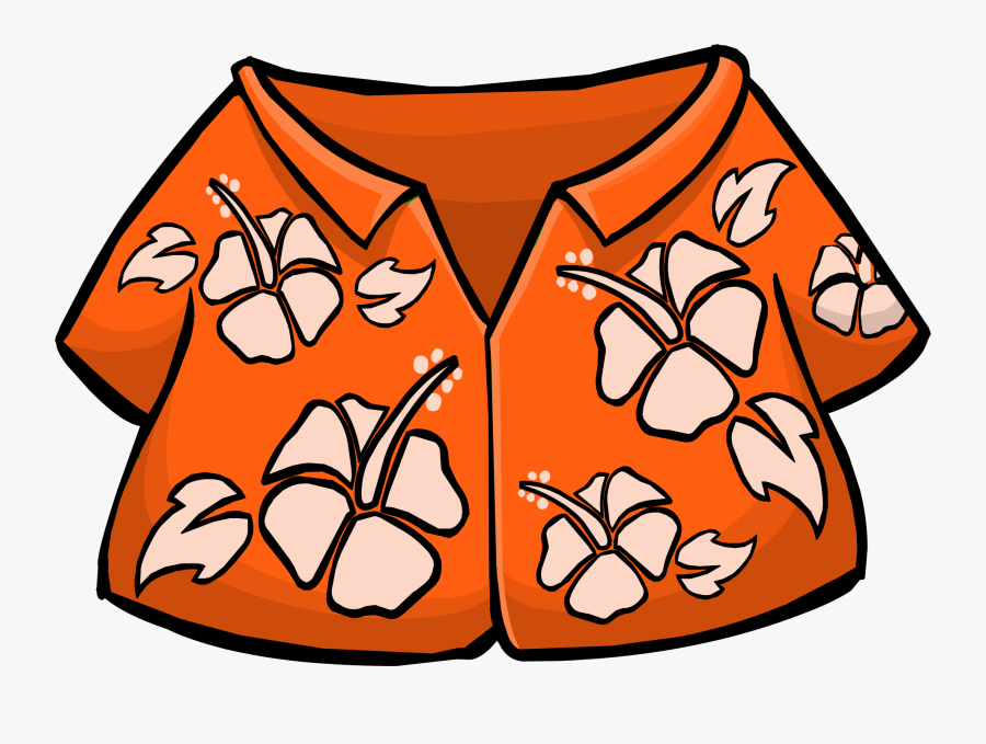 Club Penguin Rewritten Wiki - Penguin In Hawaiian Shirt, Transparent Clipart