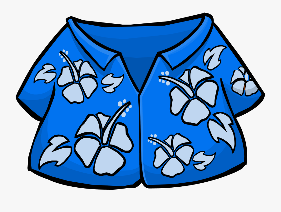 Club Penguin Rewritten Wiki - Penguin In Hawaiian Shirt, Transparent Clipart