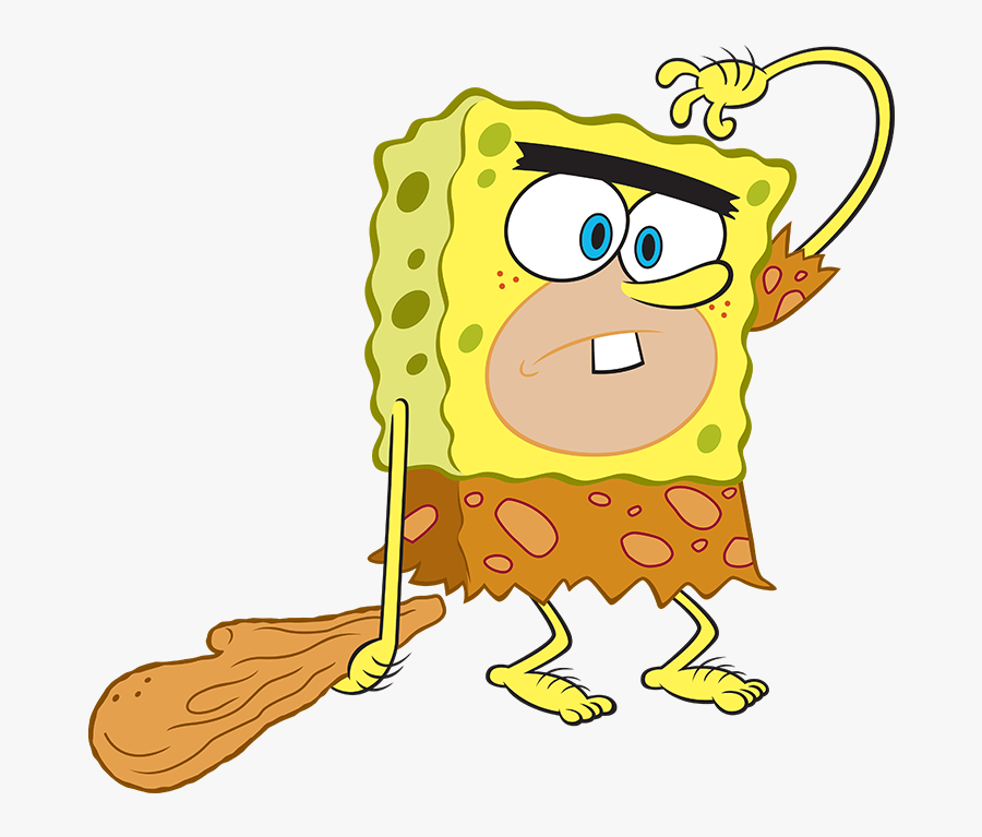 Transparent Spongebob Jellyfish Clipart - Primitive Sponge Vs Spongegar, Transparent Clipart