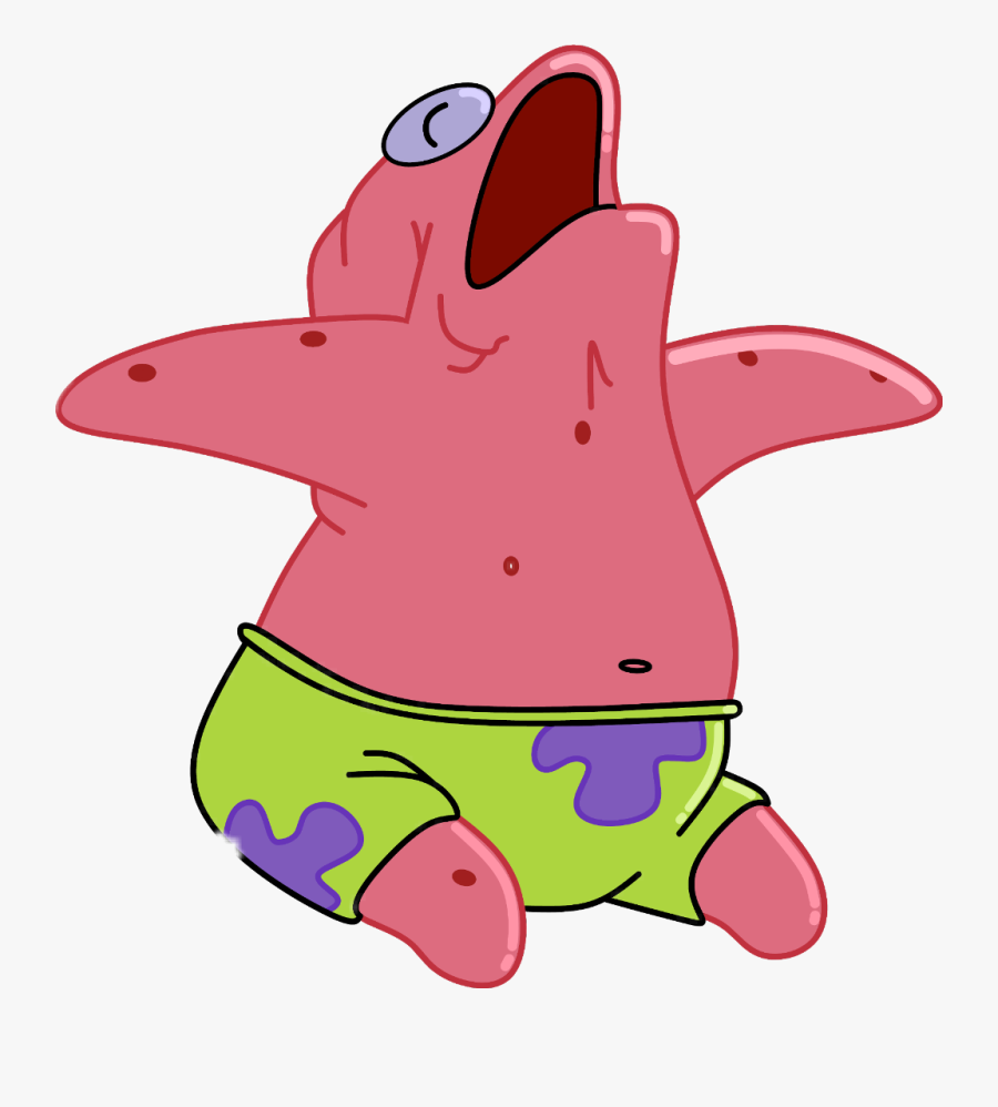 #patricio #star #estrella #bob #sponge #spongebob - Stickers Patricio, Transparent Clipart