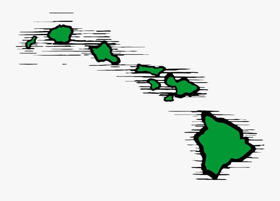 Transparent Hawaii Islands Png - Hawaii, Transparent Clipart