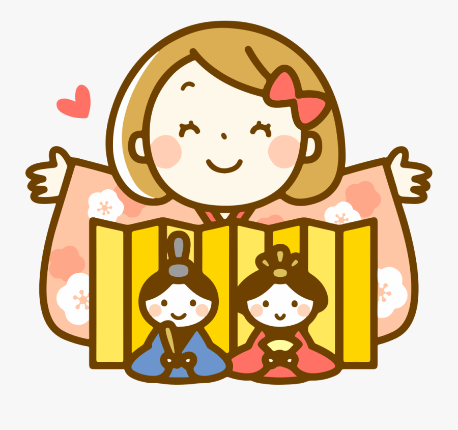 Hina Dolls - Onsen Openclipart Org, Transparent Clipart