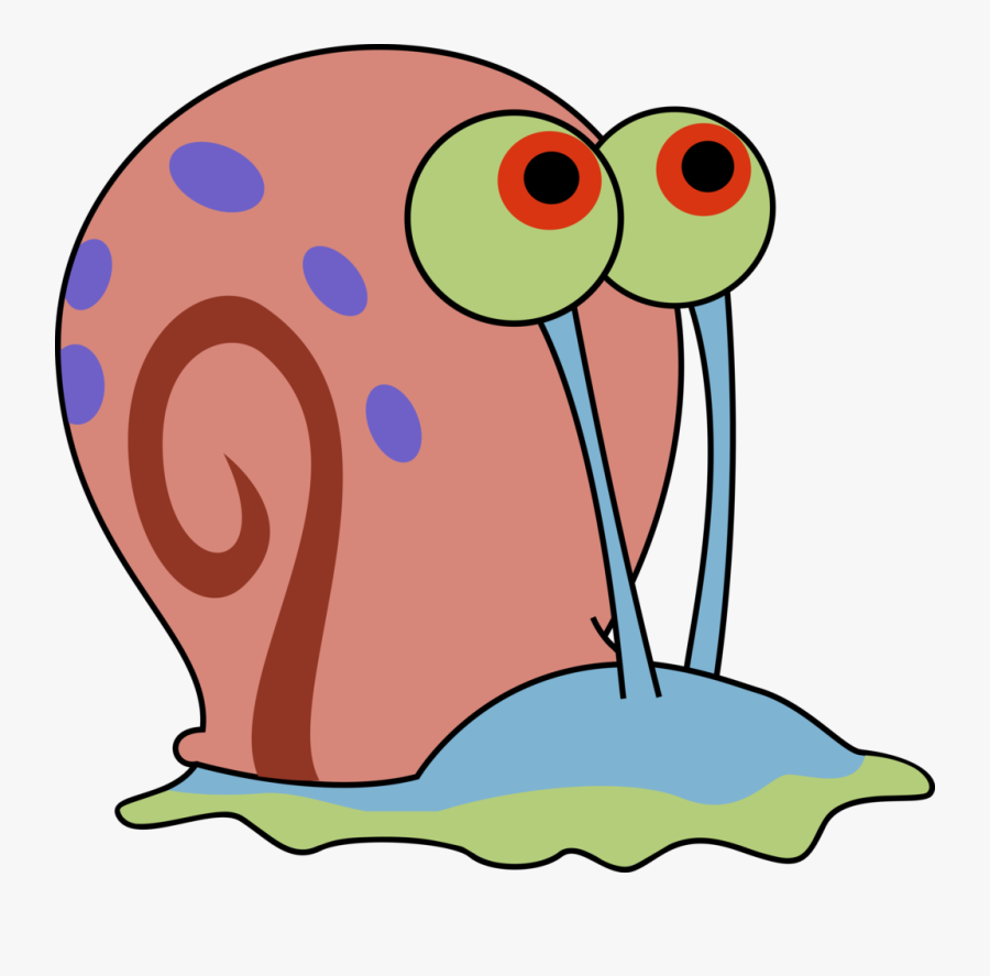 Gary The Snail, Transparent Clipart