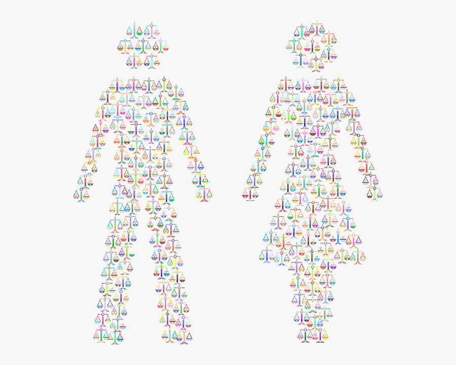 Male And Female Symbols Background, Transparent Clipart