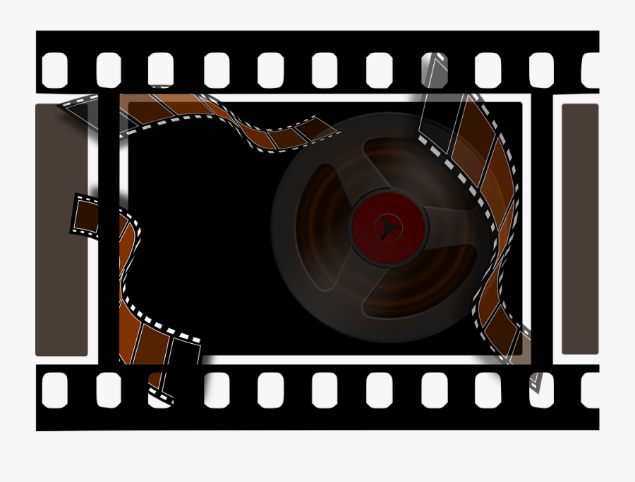 Video Recorder Clipart Movie Theatre - Photographic Film Cinema Logo In Png, Transparent Clipart