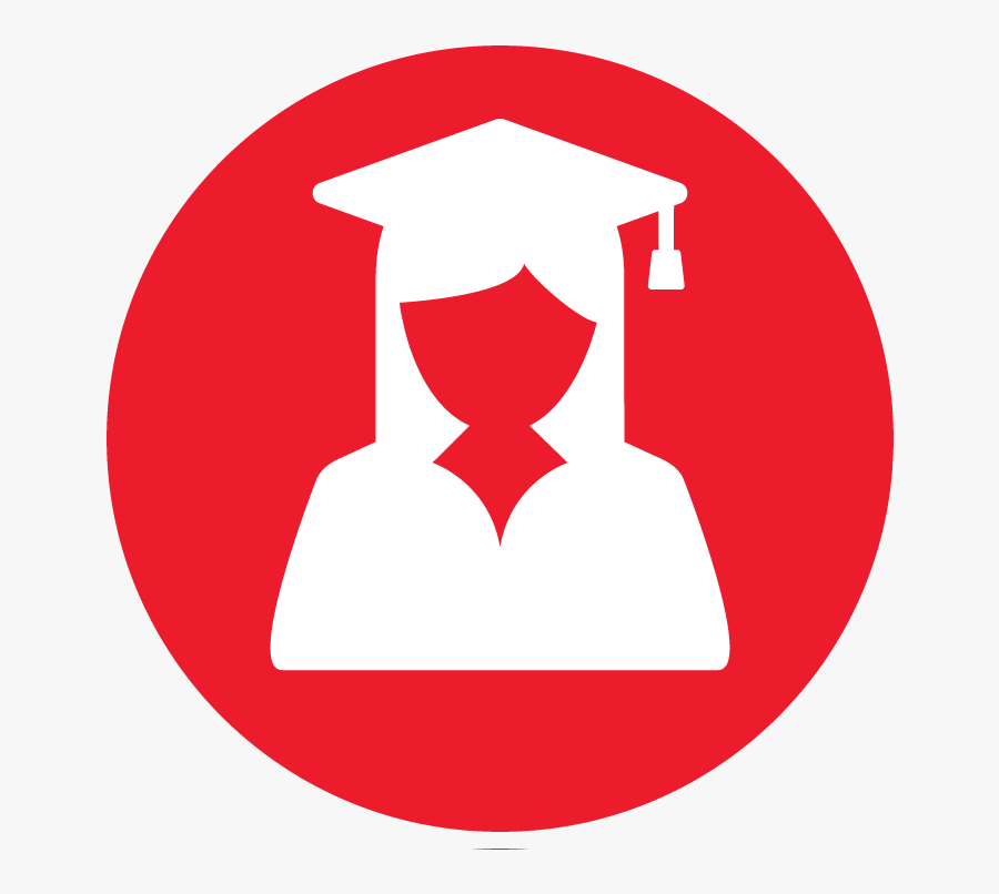 Education Icon - Education Icon Png Red, Transparent Clipart