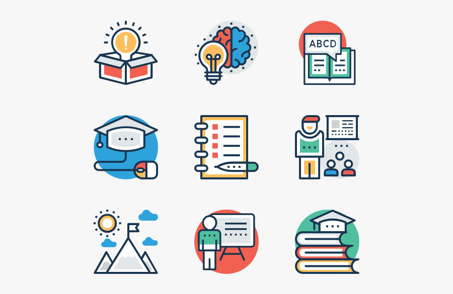 Education - Iconos De Productos Quimicos, Transparent Clipart