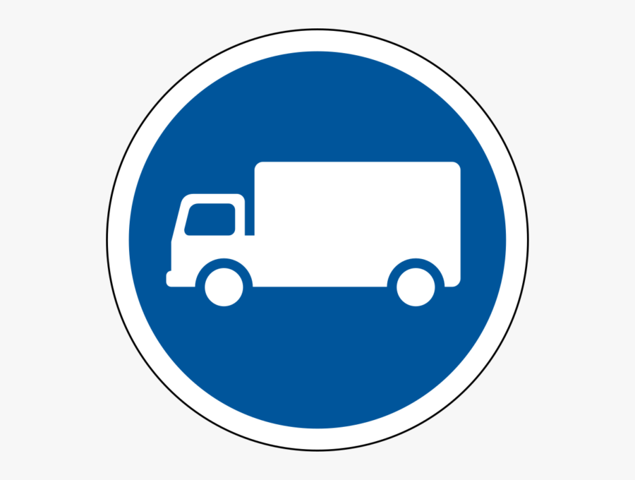 Goods Vehicle Only, Transparent Clipart