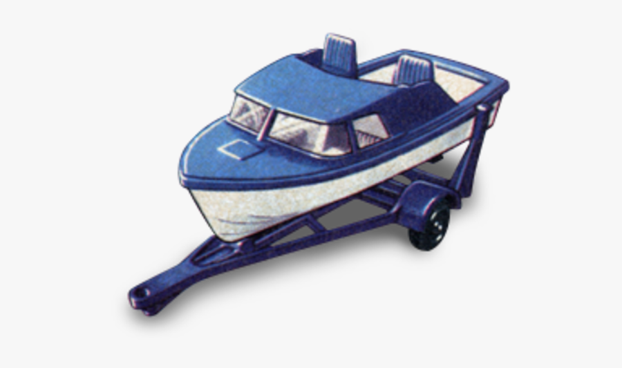 Boat And Trailer Icon, Transparent Clipart