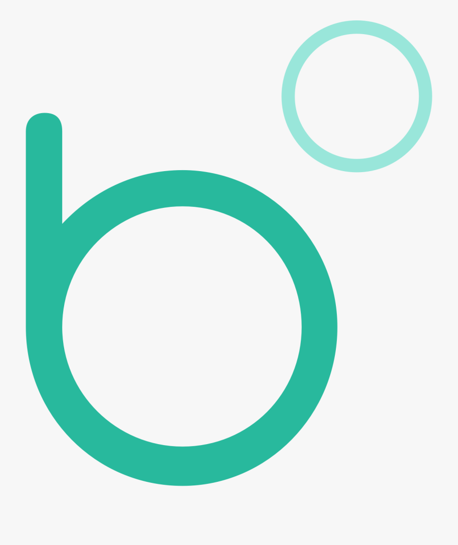 Logo B Isolated2x - Bubble Babysitting, Transparent Clipart