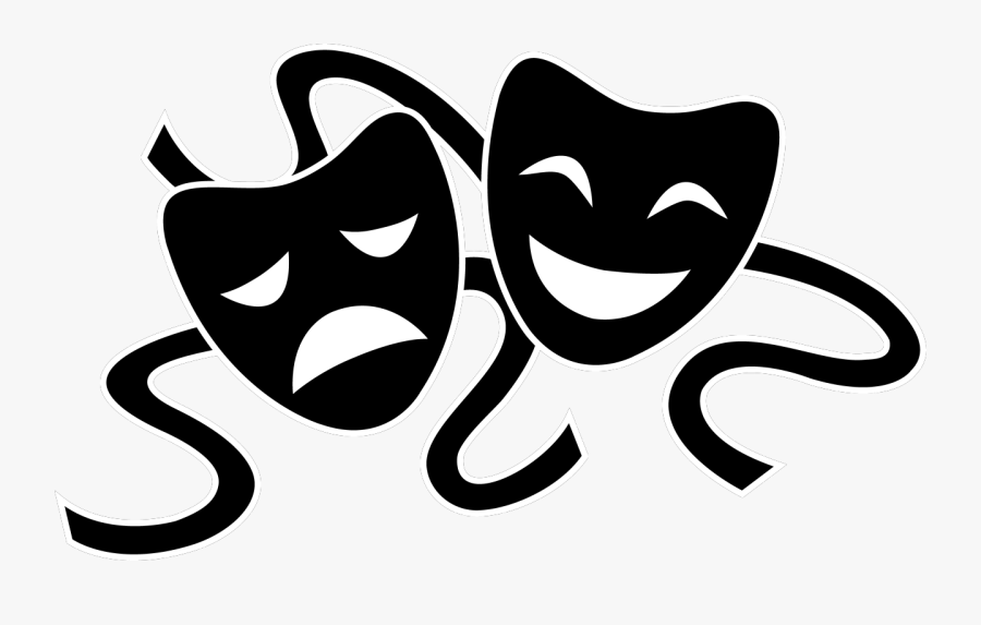Related Image - Theatre Masks Transparent Background, Transparent Clipart