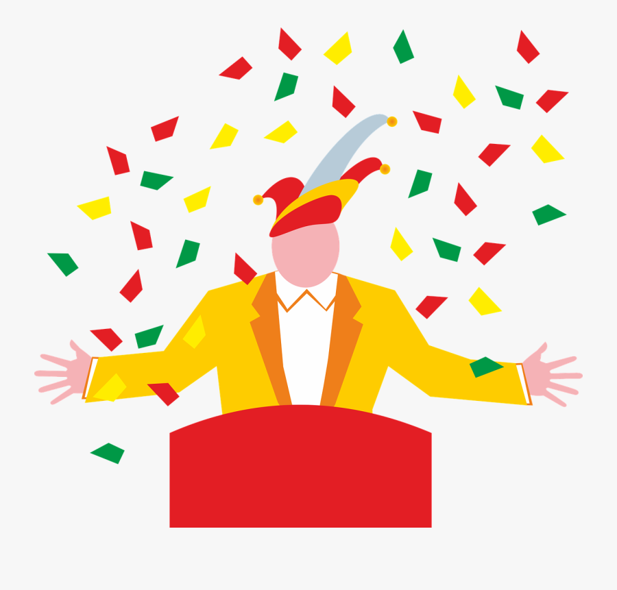 Carnival, Speech, Büttenrede, Confetti, Panel, Party - Carnival Png Vector, Transparent Clipart