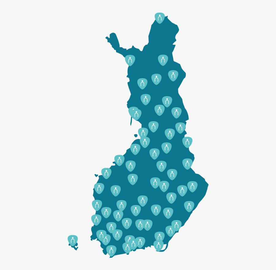 Map - 2019 Finnish Parliamentary Election, Transparent Clipart