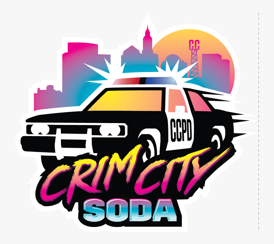 Craft Soda Branding For Crim City Soda, Designed By, Transparent Clipart
