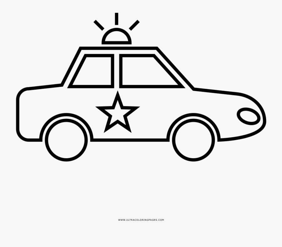 police car coloring page  carro depolicia para colorir