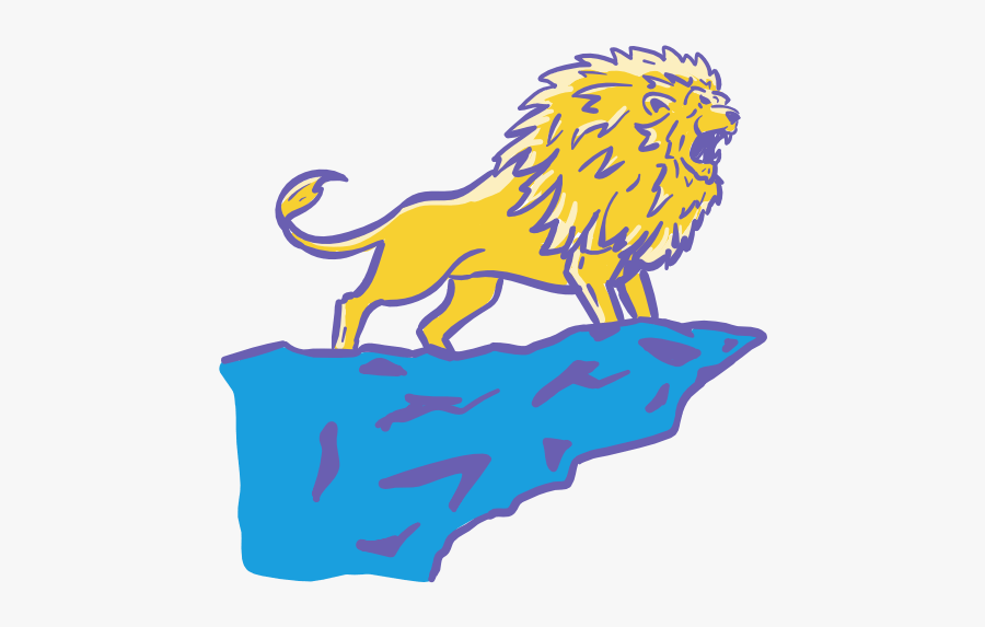 The Climb - Masai Lion, Transparent Clipart
