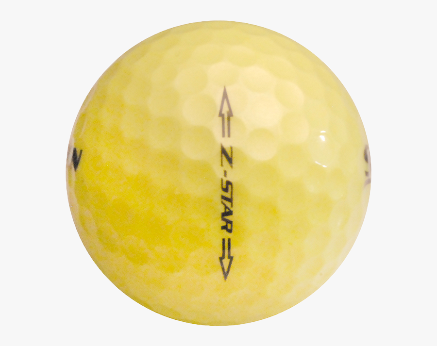 Srixon Z Star Tour Yellow Mint And Near Mint Used Golf - Sphere, Transparent Clipart