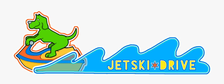 Jetski Drive, Transparent Clipart