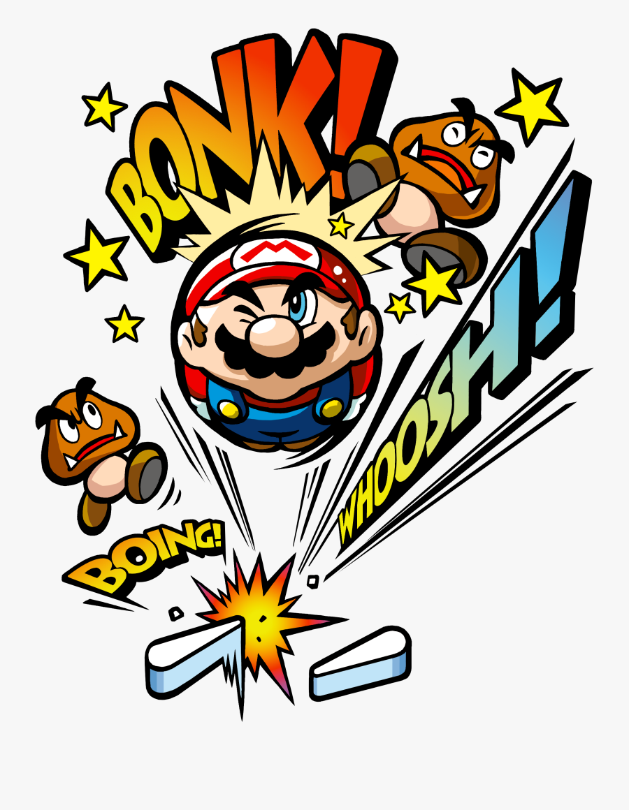 Mario Pinball Land Game Case, Transparent Clipart