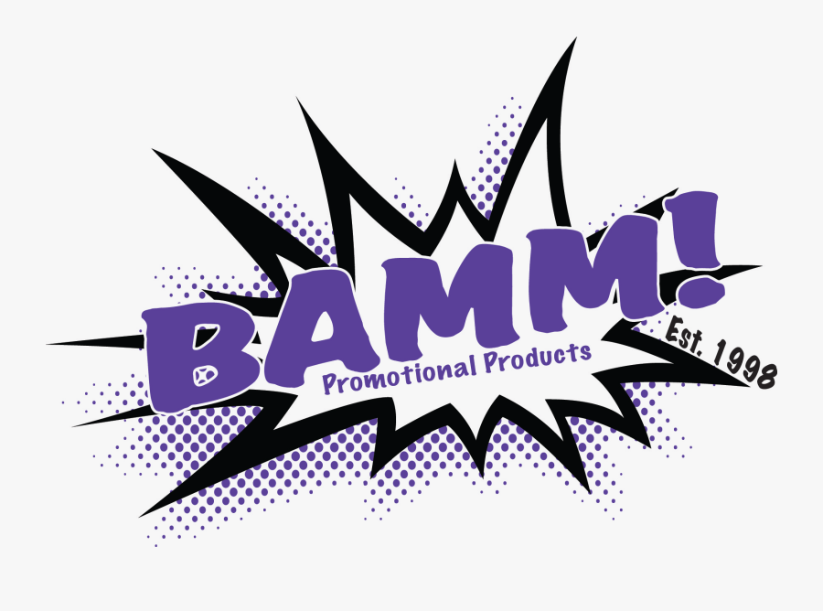 Bamm Logo - Comic Bubble Png, Transparent Clipart