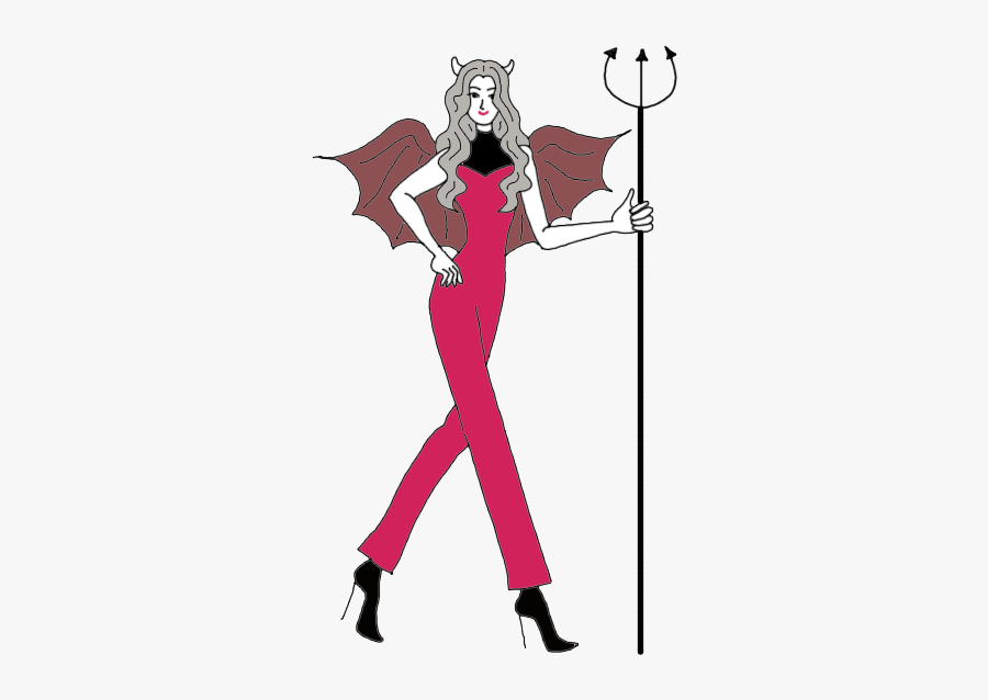 Demonic Presence - Cartoon, Transparent Clipart