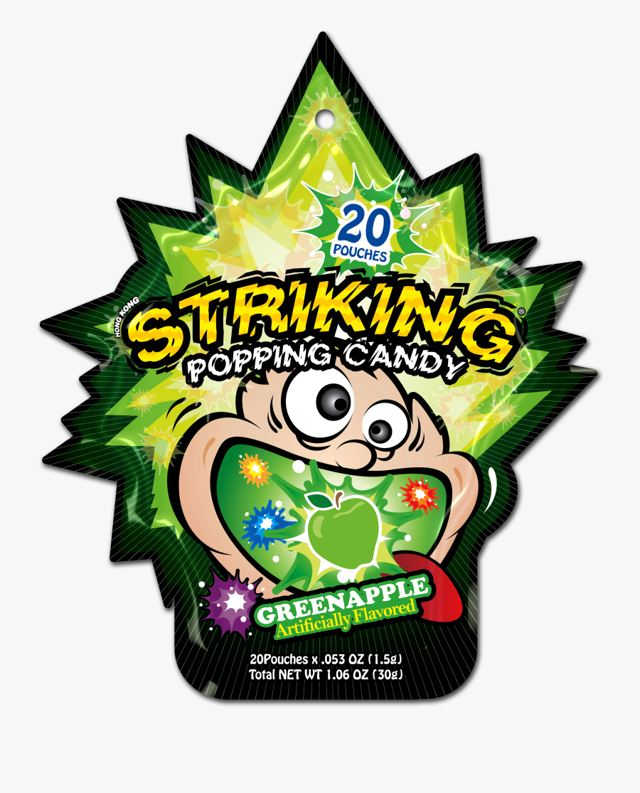 Striking Popping Candy Cola, Transparent Clipart