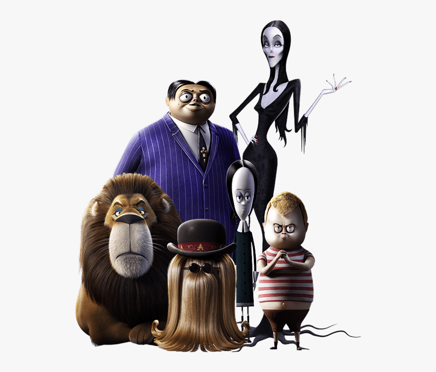 Addams Family Characters - Addams Family 2019 Characters, Transparent Clipart