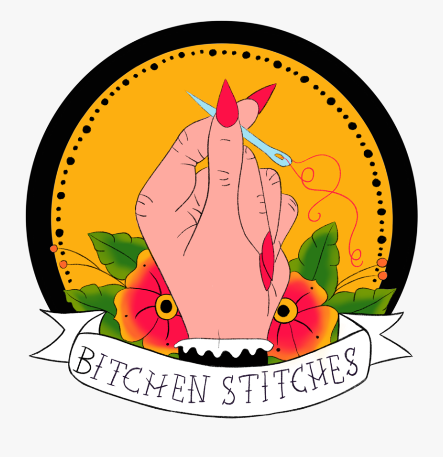 Stitching Clip Art, Transparent Clipart