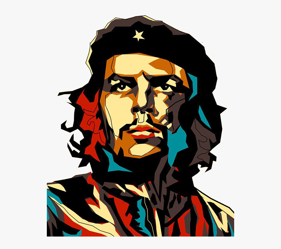 Transparent Stitching Clipart - Pop Art Che Guevara, Transparent Clipart
