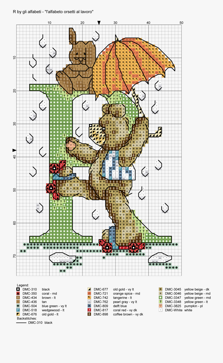 Clip Art Cross Stitching Letters - Cross-stitch, Transparent Clipart