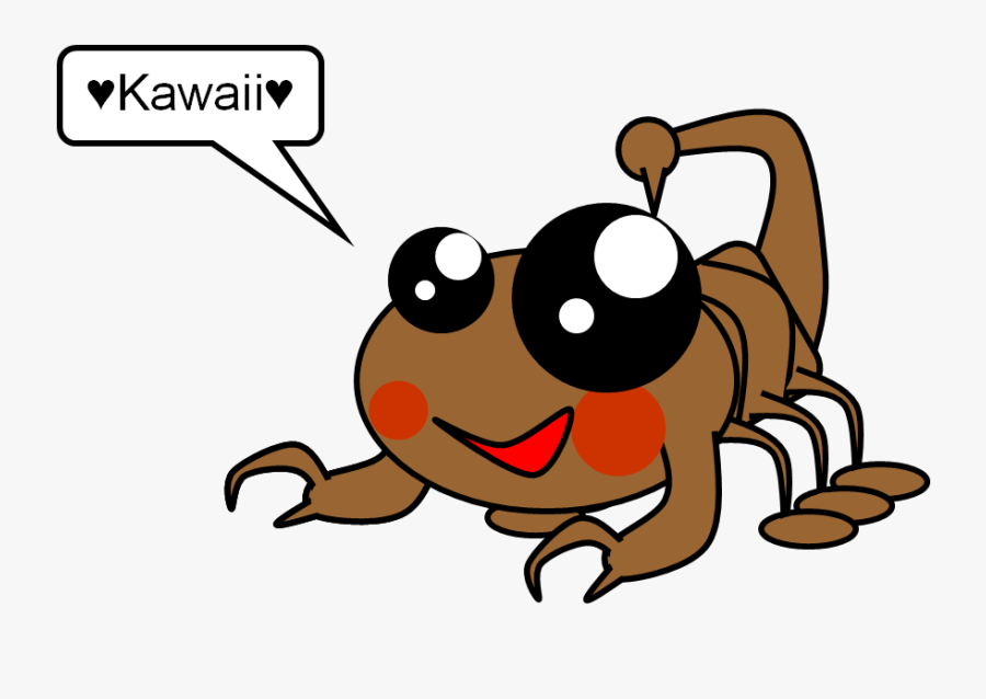 Adorable Scorpions, Transparent Clipart