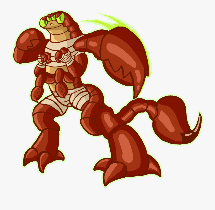 Anthro Scorpion, Transparent Clipart