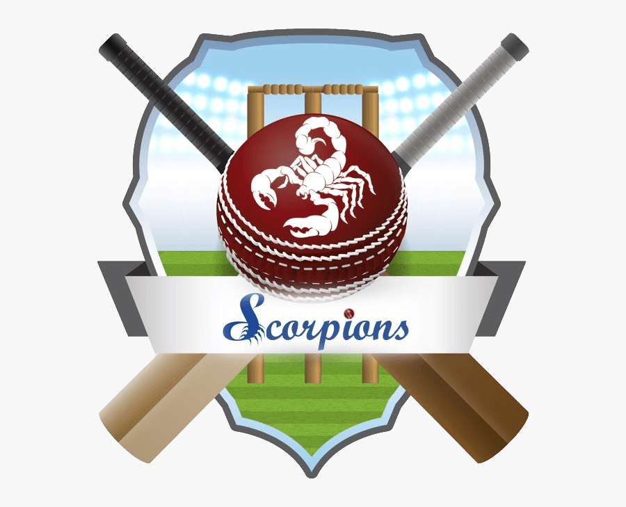 Cricket Bat Ball Logo, Transparent Clipart