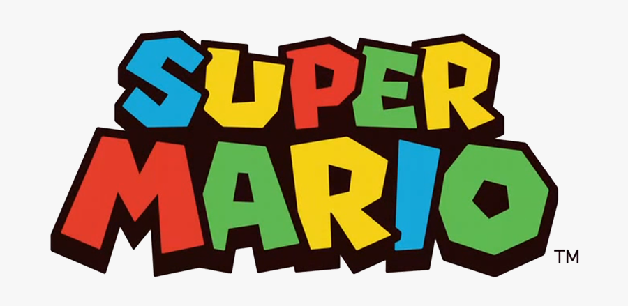 Super Mario Logo - Logo Super Mario Bros, Transparent Clipart