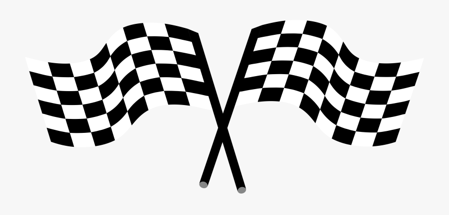 Racing Flag, Transparent Clipart