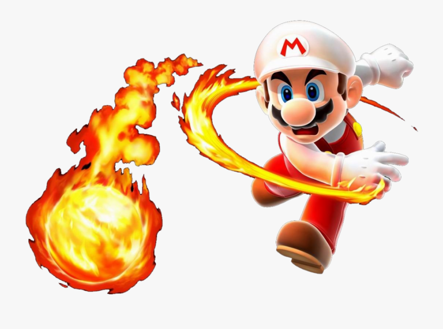 Super Mario Galaxy Fire Mario, Transparent Clipart