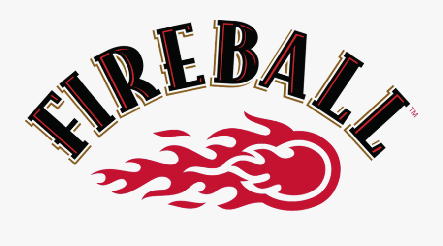 Fireball Cinnamon Whiskey Logo, Transparent Clipart