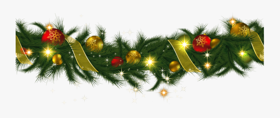 Poinsettia Clipart Christmas Pine - Christmas Decorations Png Transparent, Transparent Clipart
