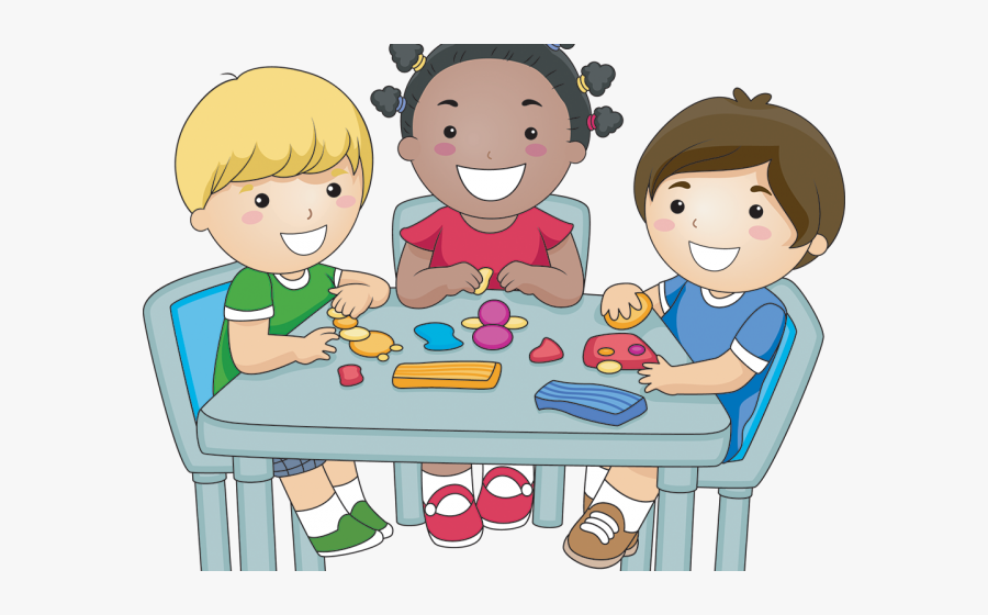 Kindergarten Snack Cliparts - Table Top Toys Clip Art, Transparent Clipart