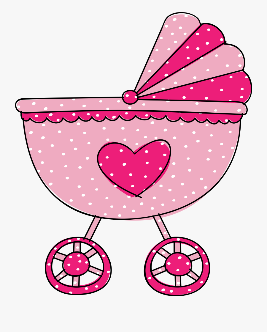 Clip Art Baby Stroller, Transparent Clipart