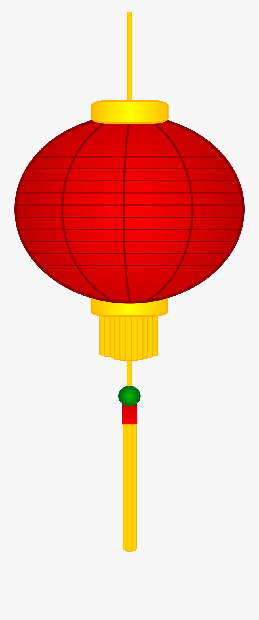 Asian Lantern Clipart - Chinese New Year Lanterns Cartoon, Transparent Clipart