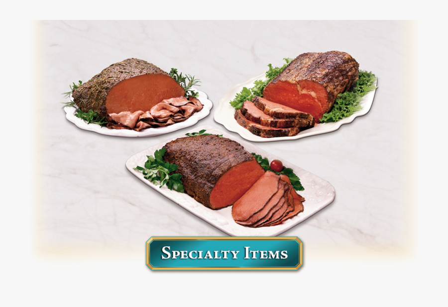 Clip Art Beef Charcuterie - Roast Beef, Transparent Clipart