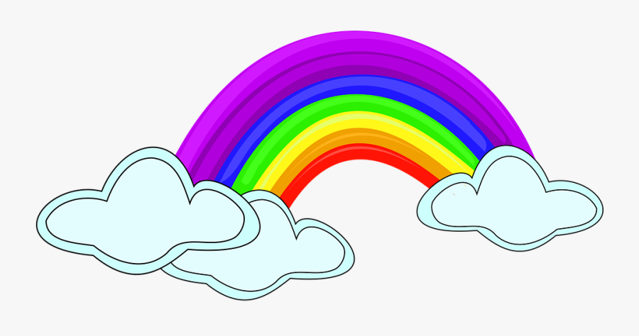 Rainbow, Design, Clipart, Colorful, Color, Creative - Arc En Ciel Clipart, Transparent Clipart